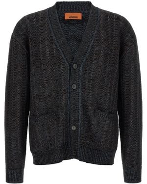 Missoni Knitted Cardigan - Black