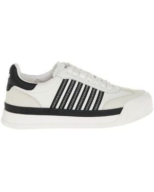 DSquared² Logo Jersey Sneakers - Multicolor