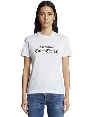 DSquared² Crew Neck T-Shirt - White