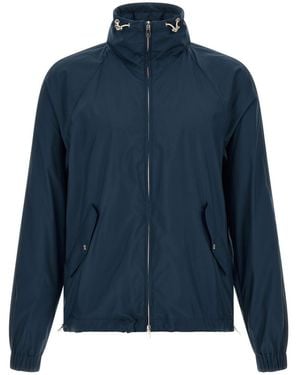 Brunello Cucinelli Solid Jacket - Blue