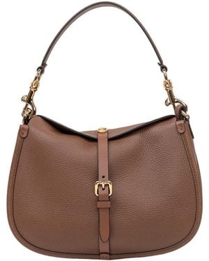 Etro Medium Pony Hobo - Brown