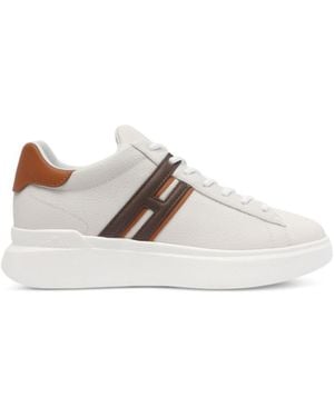 Hogan Color Block Sneakers - White