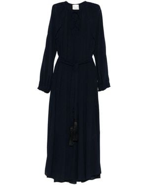 forte_forte Tassel-Embellished Maxi Dress - Blue