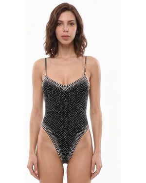 DSquared² Embellished Swimwear - Black