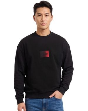 BOSS Crew Neck Sweatshirts - Black