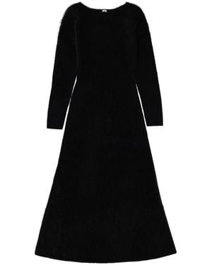THE GARMENT Round Neck Maxi Dress - Black