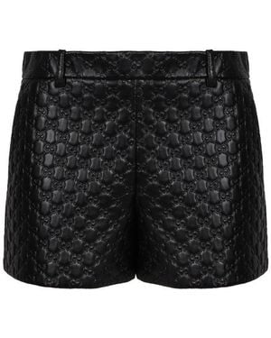 Gucci Logo Shorts - Black
