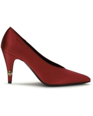 Versace Gianni Slip-On Court Shoes - Red