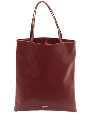 LA ROSE Cherry Logo Tote - Red