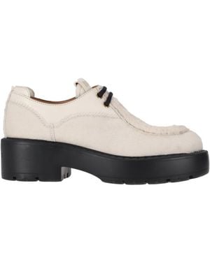 Miu Miu Leather Dress Shoes - White