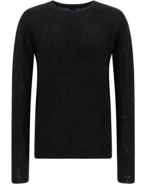 Thom Krom Alpaca Wool Sweater - Black
