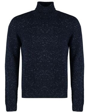 Gcds Turtle Neck Sweater - Blue