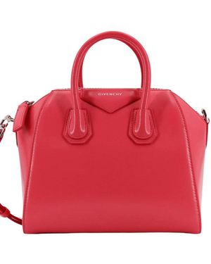 Givenchy Bright Peach Antigona Mini Satchel - Red