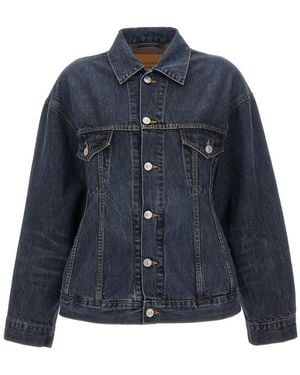 Balenciaga Denim Jackets - Blue