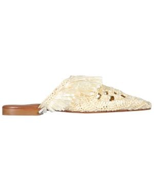 De Siena Slip-On Sandals - White