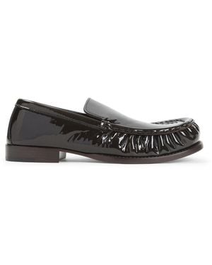 Dries Van Noten Leather Loafers - Black