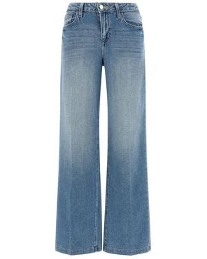 L'Agence Low Rise Jeans - Blue
