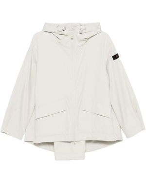 Peuterey Solid Hood Jacket - White