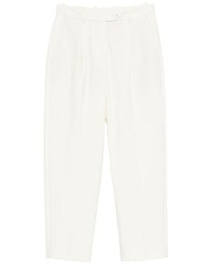Circolo 1901 Cotton Pants - White