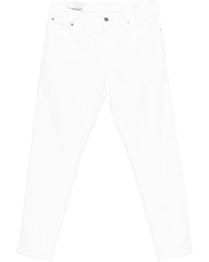 Dondup Regular Mid Rise Jeans - White