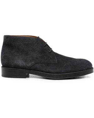 Tod's Suede Urban Boots - Black