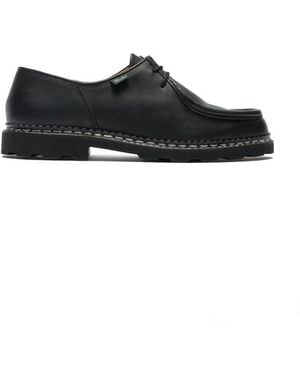 Paraboot Leather Lace Ups Shoes - Black