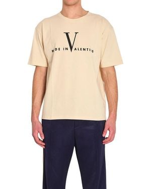 Valentino Light Logo T-Shirt - Blue