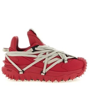 Rick Owens Trailgrip Megalace Sneakers - Red