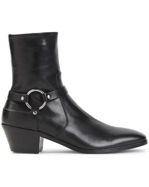 Tom Ford Harness Ankle Boots - Black