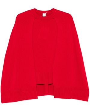 TOTEME Crew Neck Sweater - Red