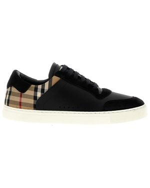 Burberry Checks Stevie Sneakers - Black