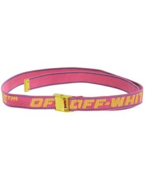 Off-White c/o Virgil Abloh Logo Belt - Red
