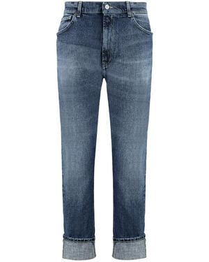 Dondup Mid Rise Jeans - Blue