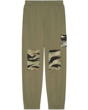 Givenchy Camouflage Patch Sweatpants - Green