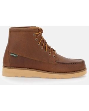 Sebago Lace Up Boots - Brown