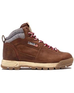 Autry Malga Pedula Hiking Boots - Brown