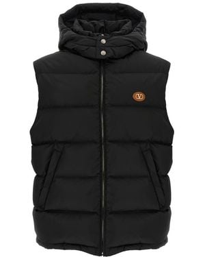 Valentino Vlogo Signature Vest - Black