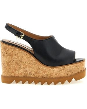 Stella McCartney Solid Sandals - Blue