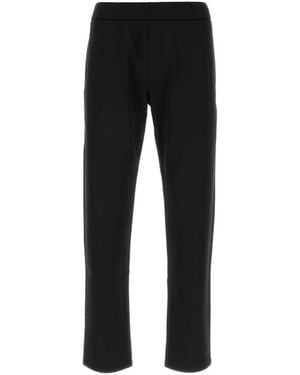 Prada Flat Front Pant - Black