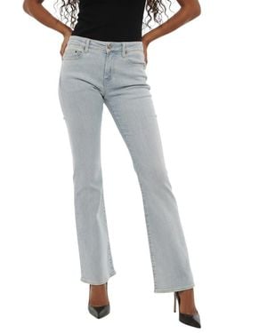 Washington DEE-CEE U.S.A. Bootcut Mid Rise Jeans - Gray