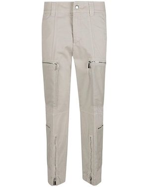 The Seafarer Delta Zipped Trousers - Grey