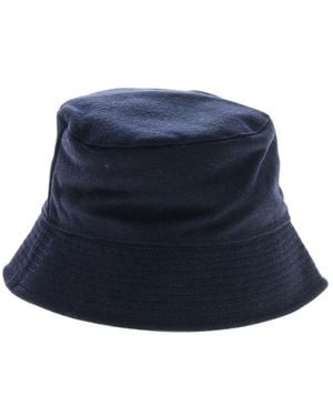 Woolrich Logo Bucket Hat - Blue