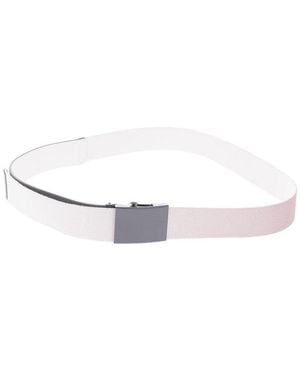 DIESEL Light Solid Belt - White