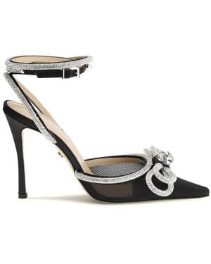 Mach & Mach Embellished Court Shoes - Black