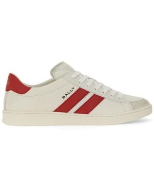 Bally Lace Up Trainers - Pink