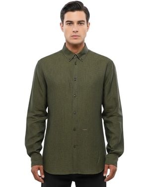 DSquared² Regular Solid Shirt - Green