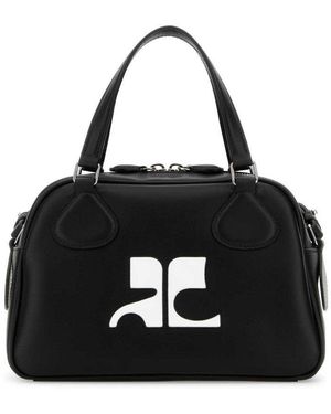 Courreges Reedition Duffle Bag - Black