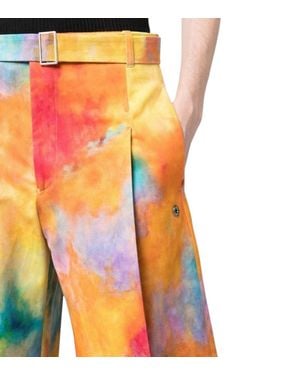 Etudes Studio Tie-Dye Print Shorts - Orange