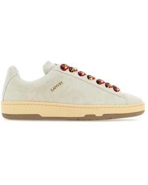 Lanvin Lace Up Sneakers - White