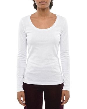 DSquared² Scoop Neck T-Shirt - White